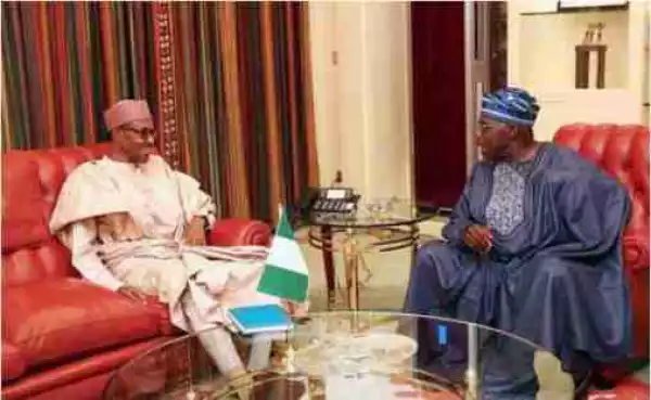 Obasanjo Visits President Buhari In London